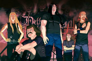 группа Dethklok, мультфильм “Metalocalypse”